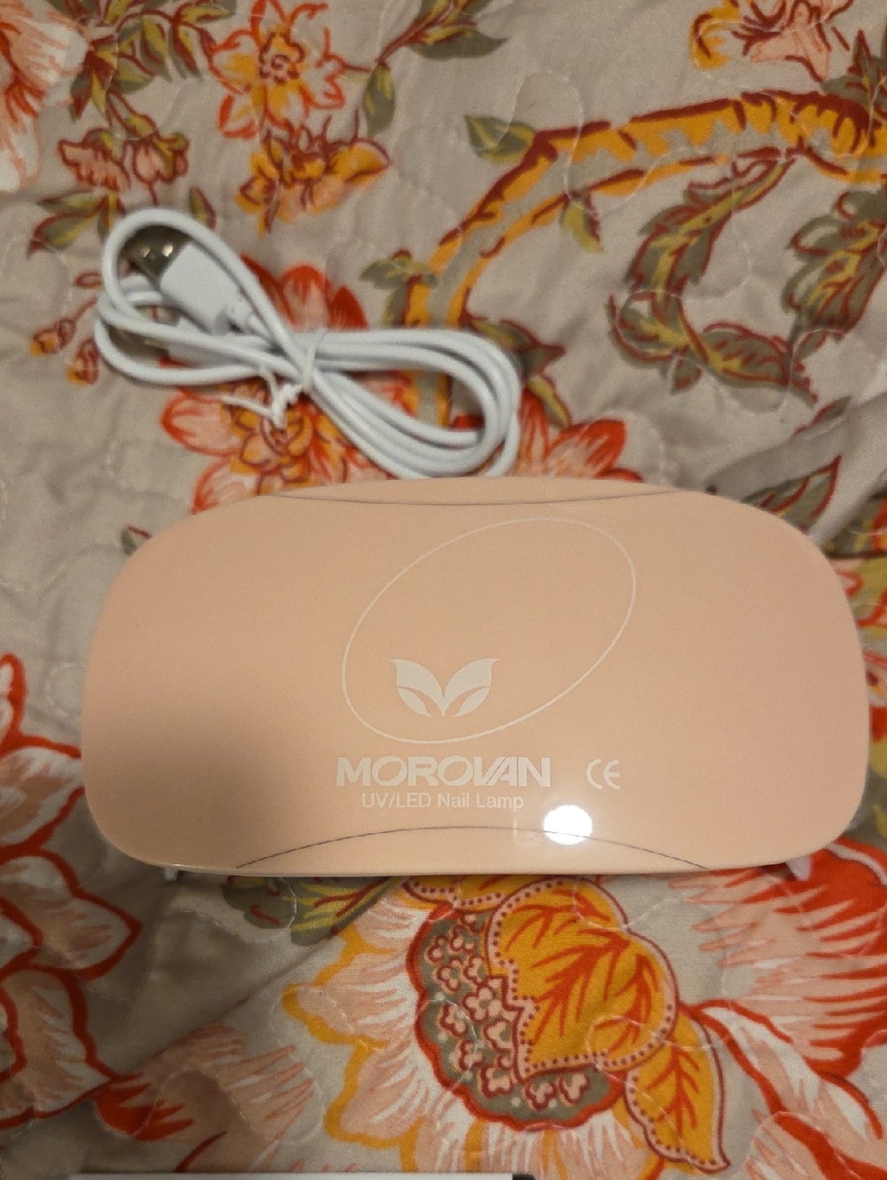 Morovan UV/LED Nail Lamp - Soft Peach